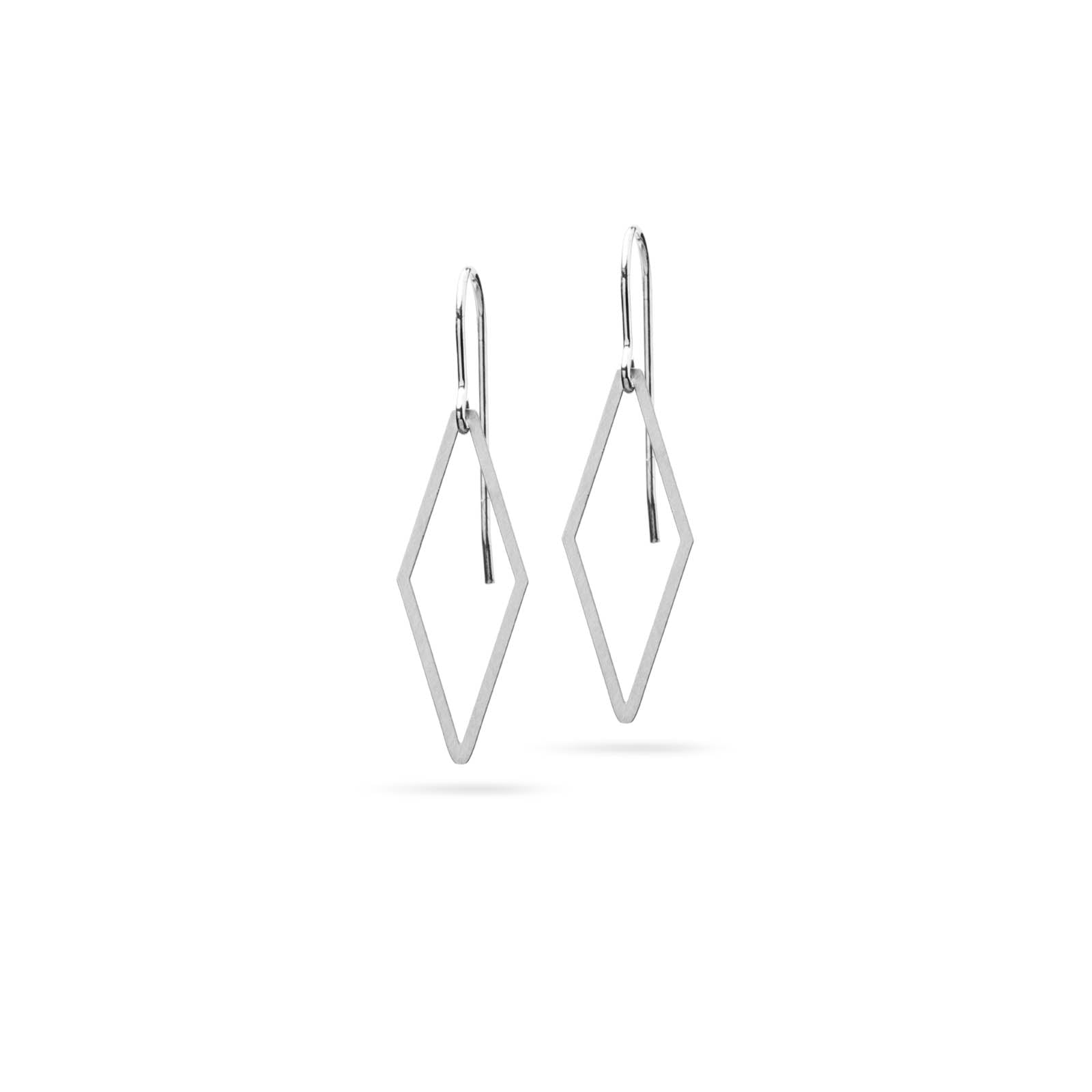 Puristische Ohrringe | Edelstahl