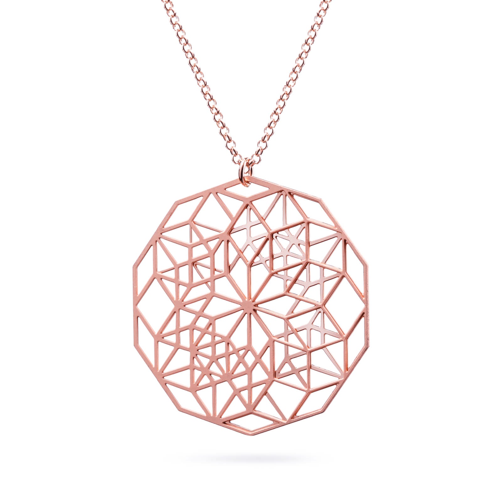 Besondere Kette "Insignia" Roségold