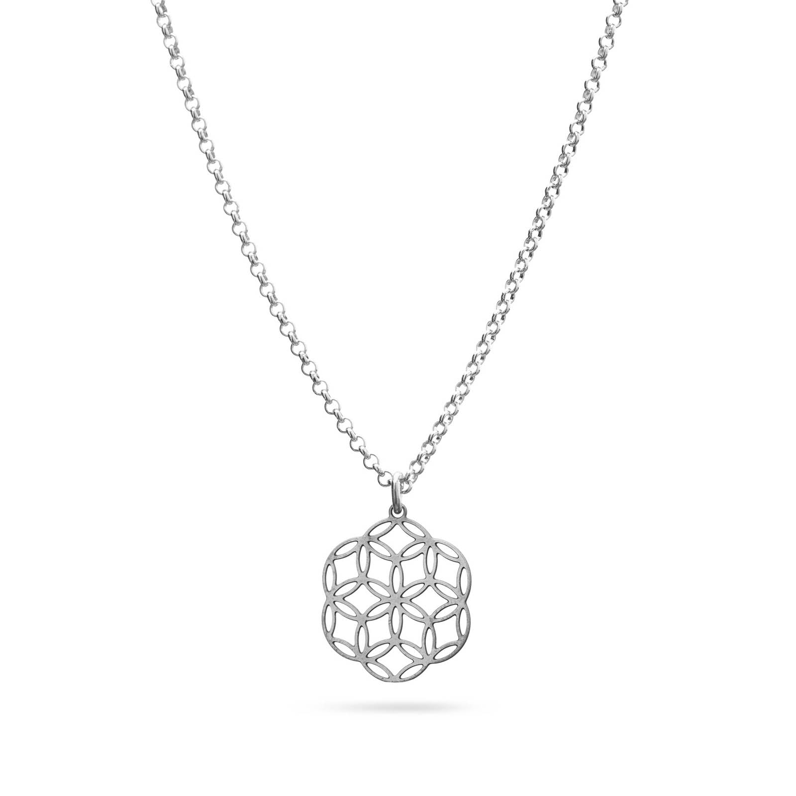 Samen des Lebens Anhänger | Edelstahl