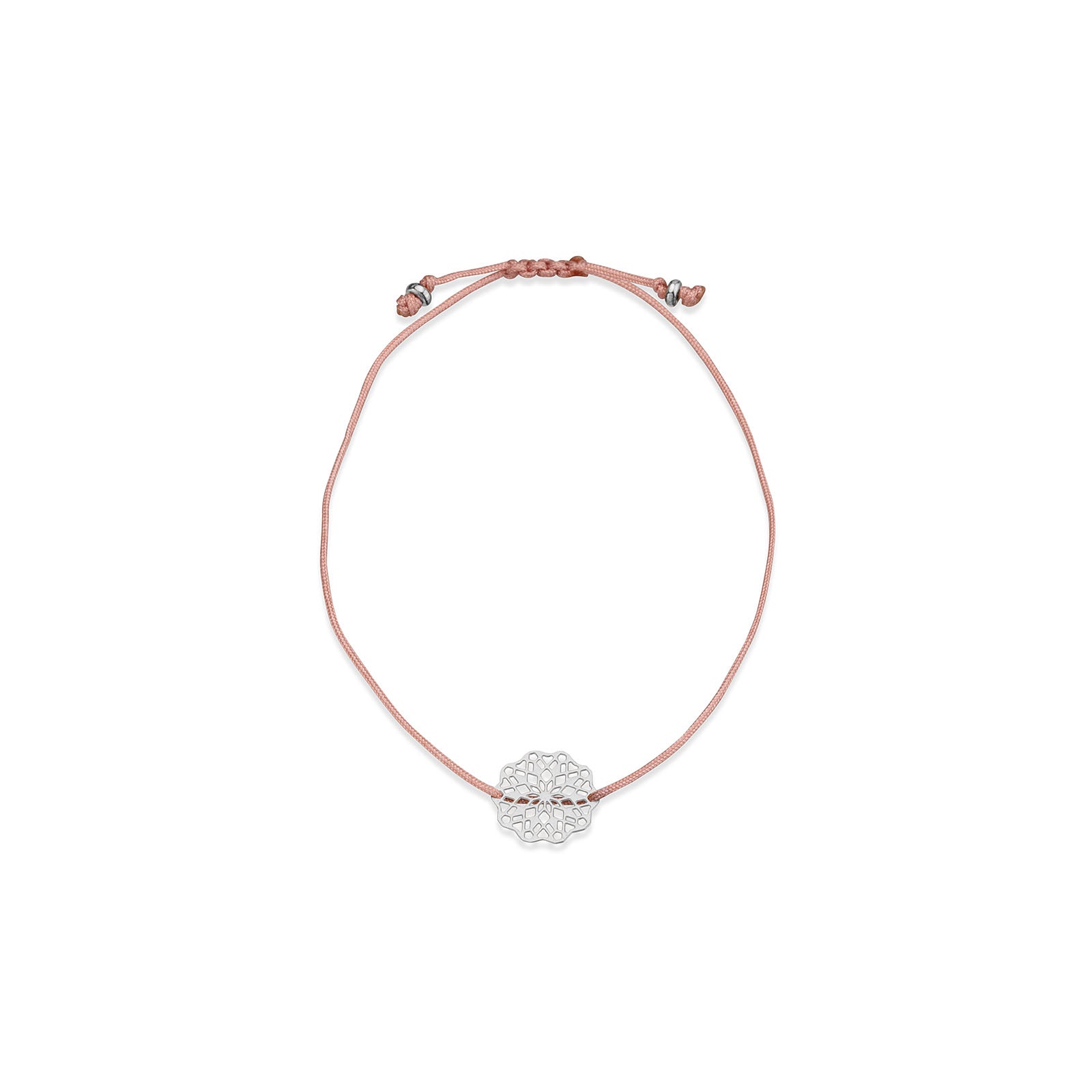 Armband mit floralem Motiv Edelstahl