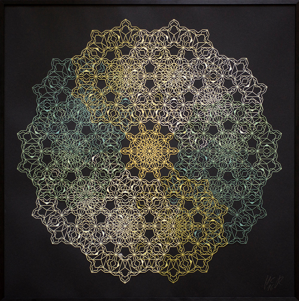 Mehrdimensionale Muster aus Papier