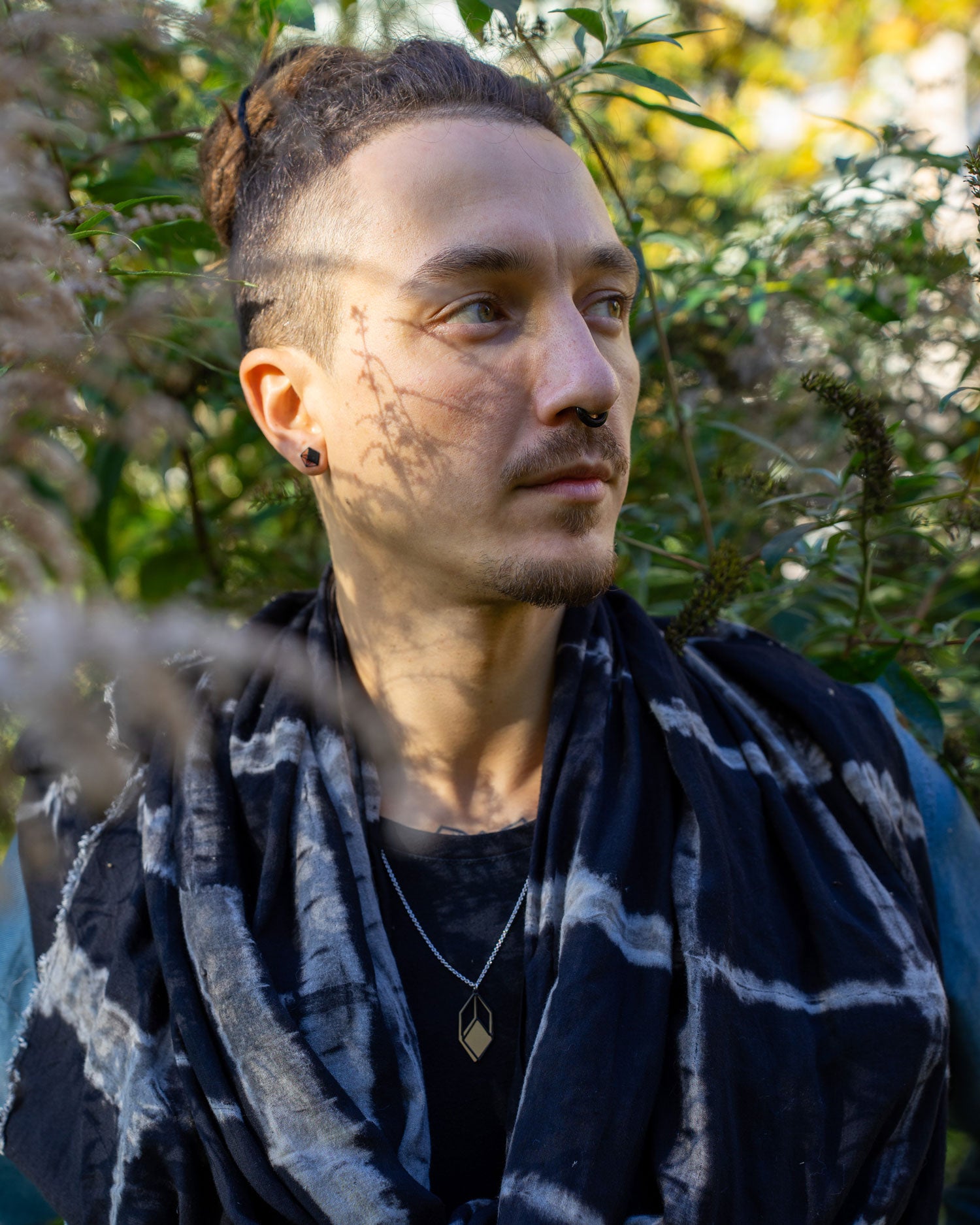 Geometrischer Anhänger Cubicum | Edelstahl