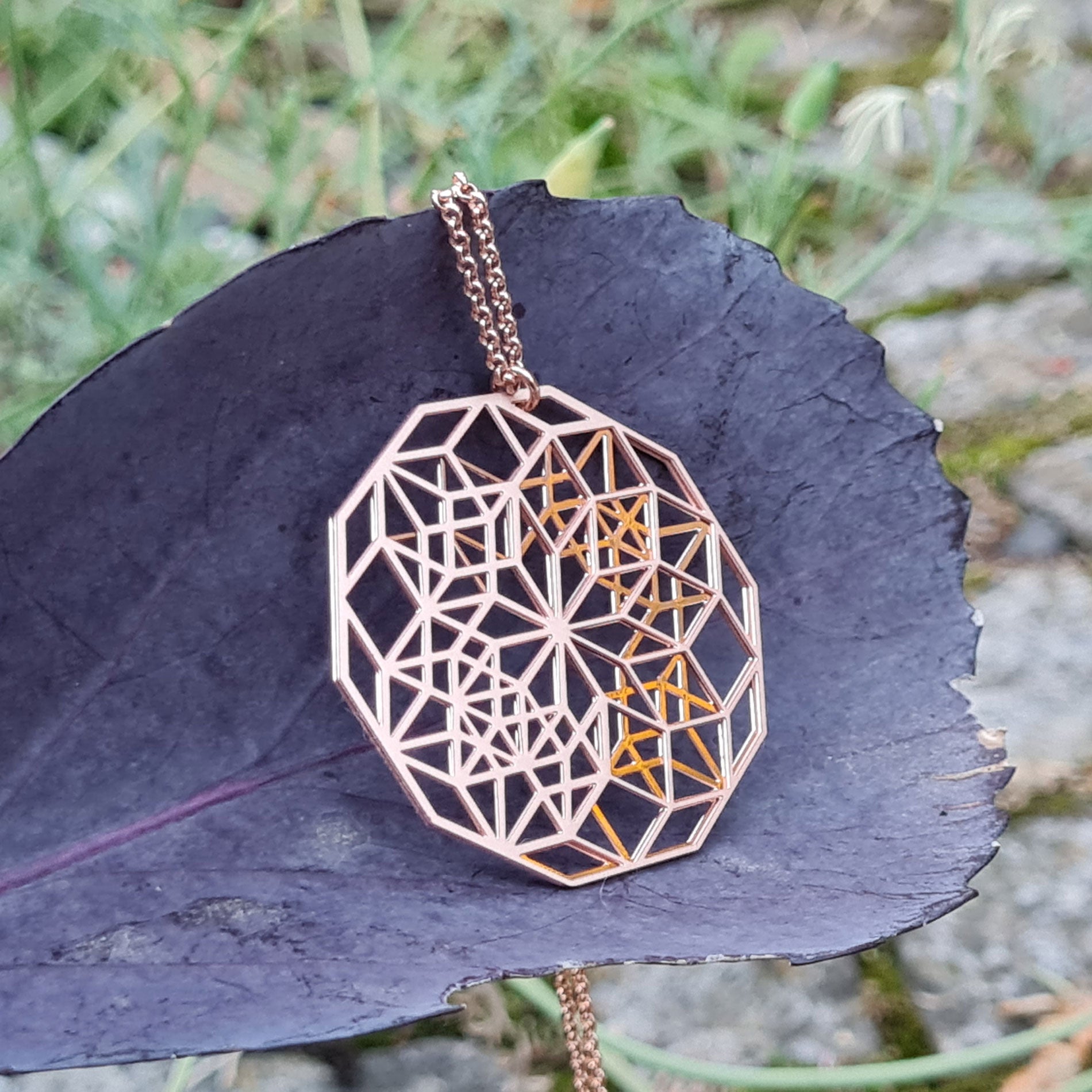 Besondere Kette "Insignia" Bronze