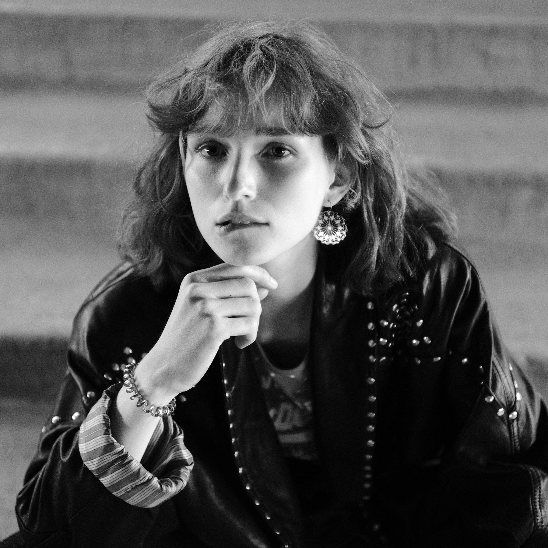 Ausgefallene moderne Ohrringe Edelstahl