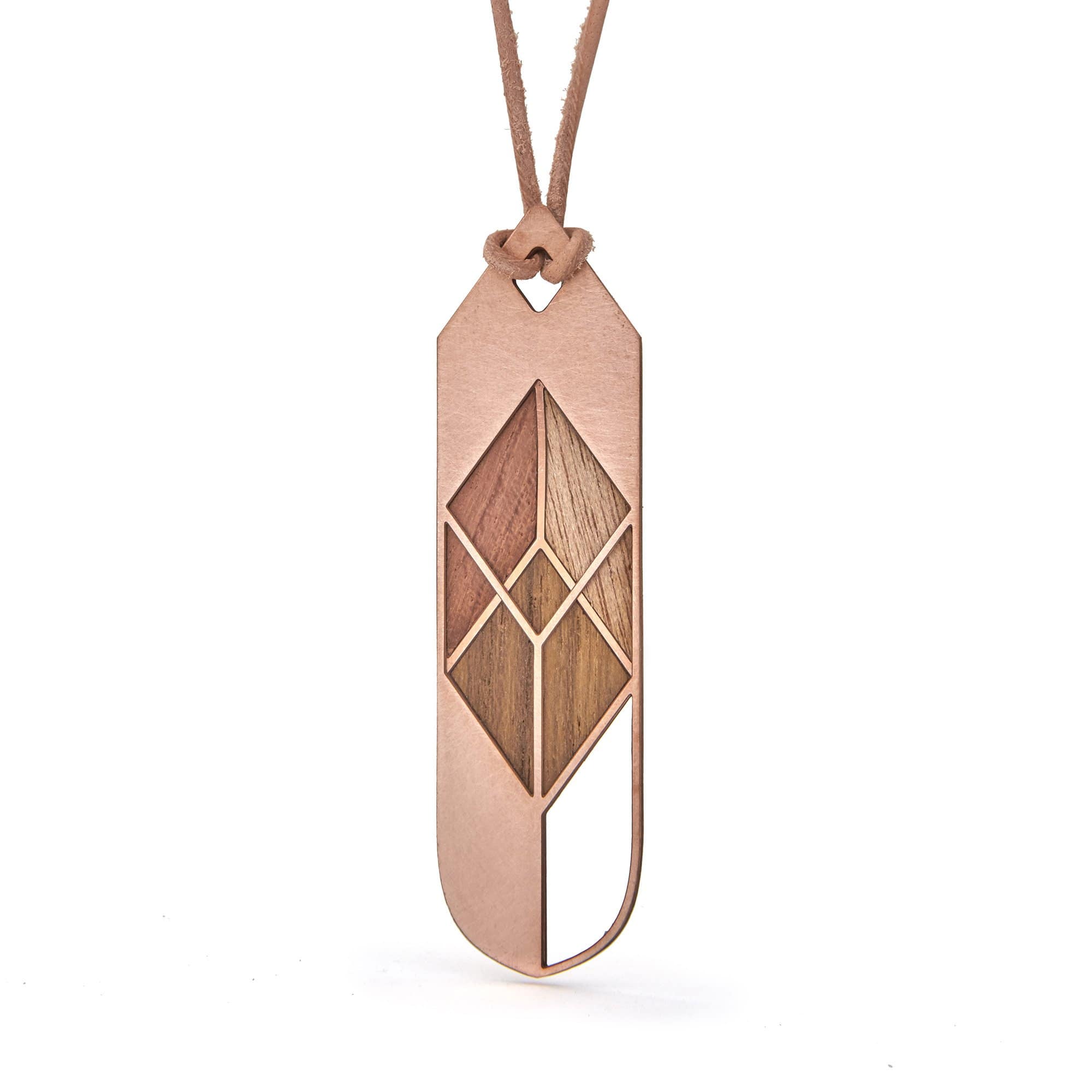 wo/men unisex Anhänger | Kupfer mit Holz - Ausgefallener Designerschmuck, bracelets/Armbänder, earrings/Ohrringe, necklaces/Ketten