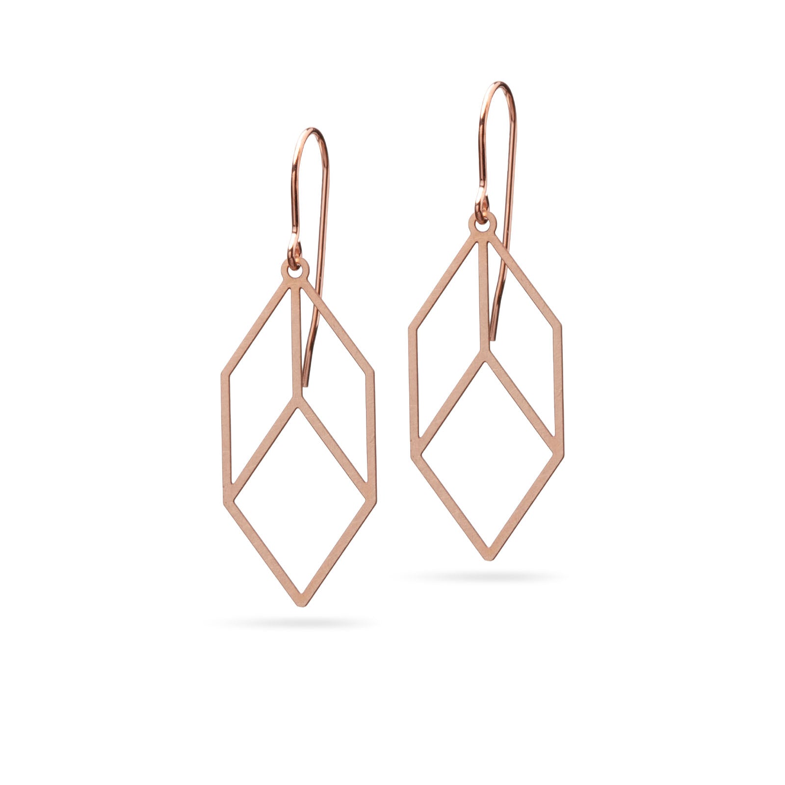 Schlichte Ohrringe | Bronze
