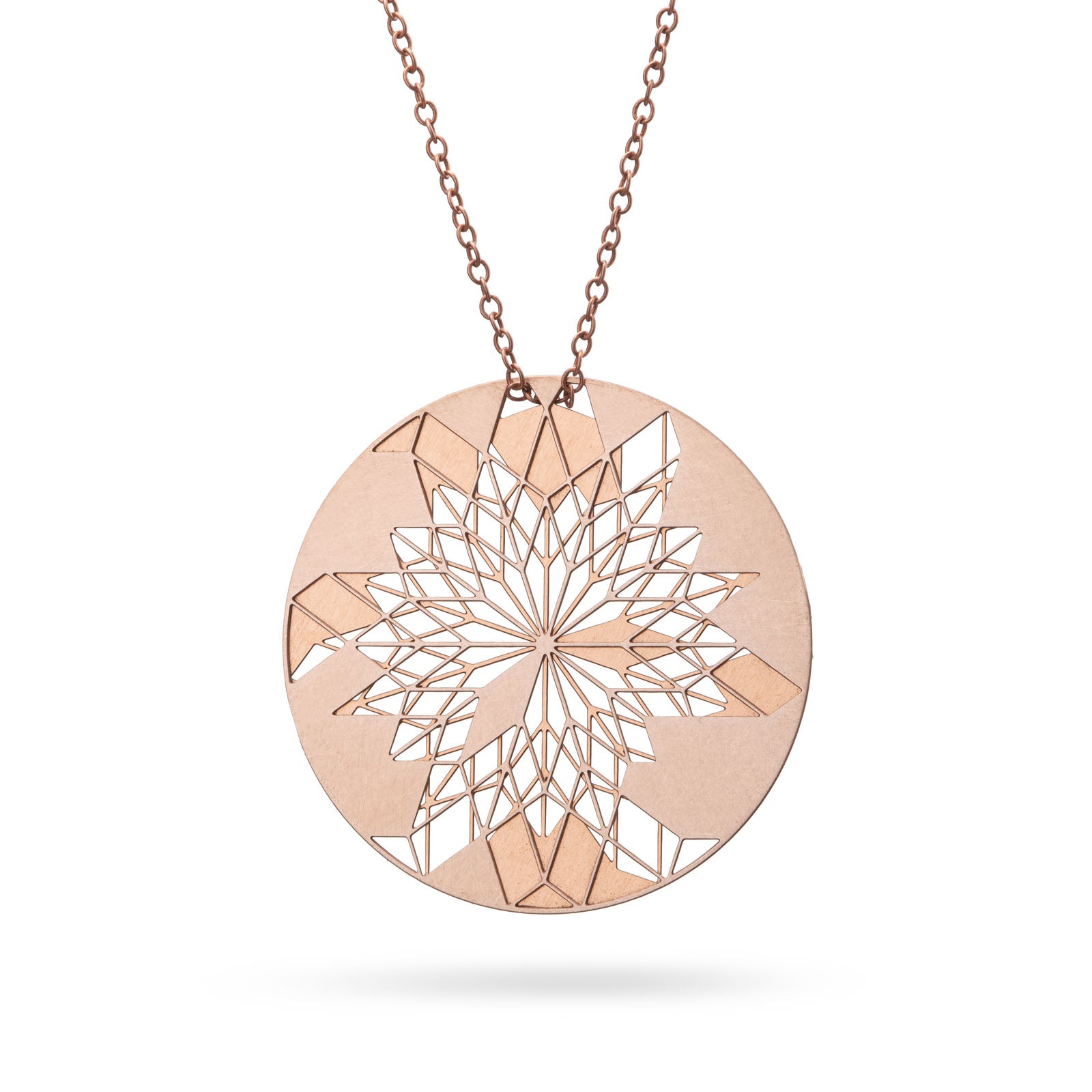 Ausgefallene Kette "Dreamcatcher Little" Bronze