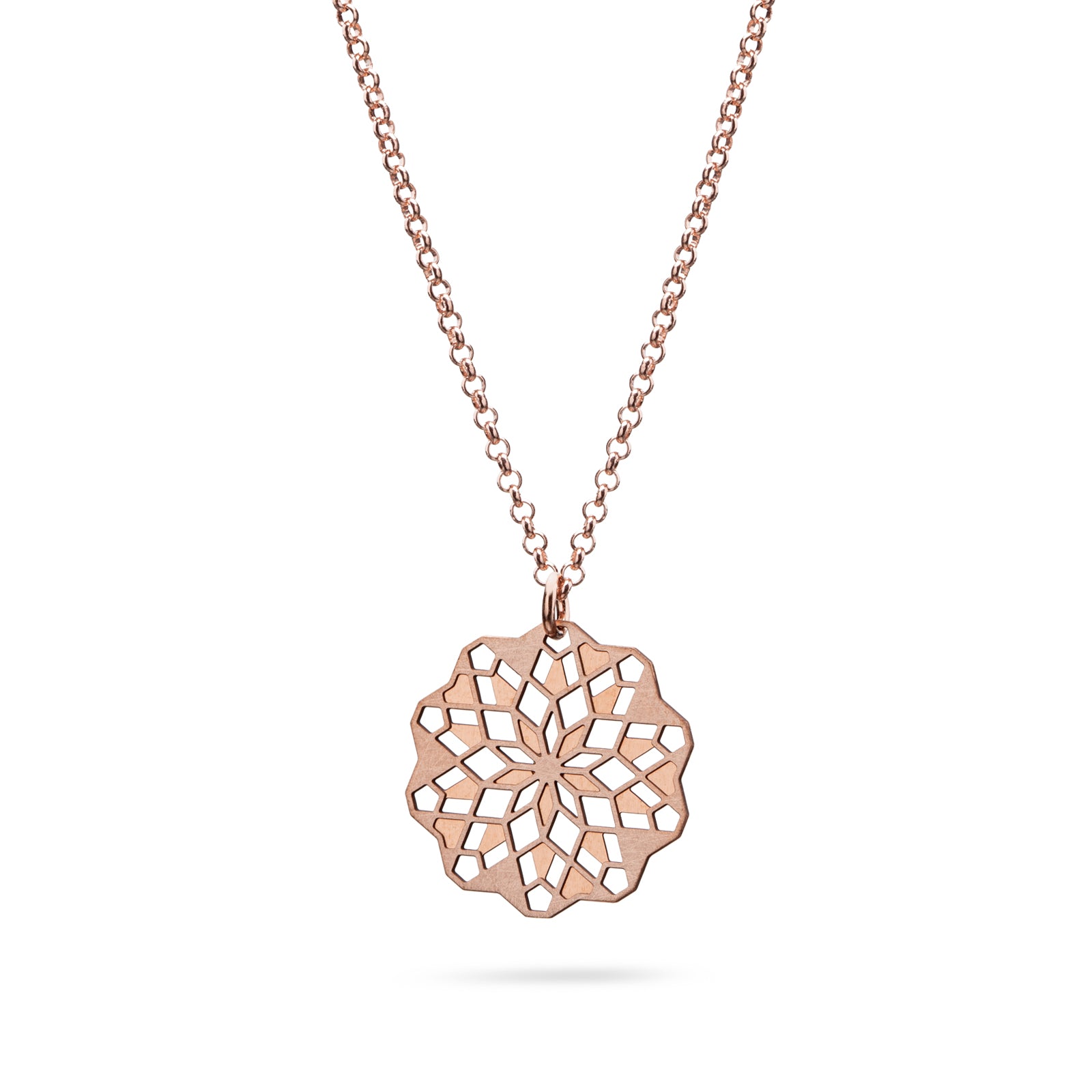 Filigrane Kette "Floretta" Bronze