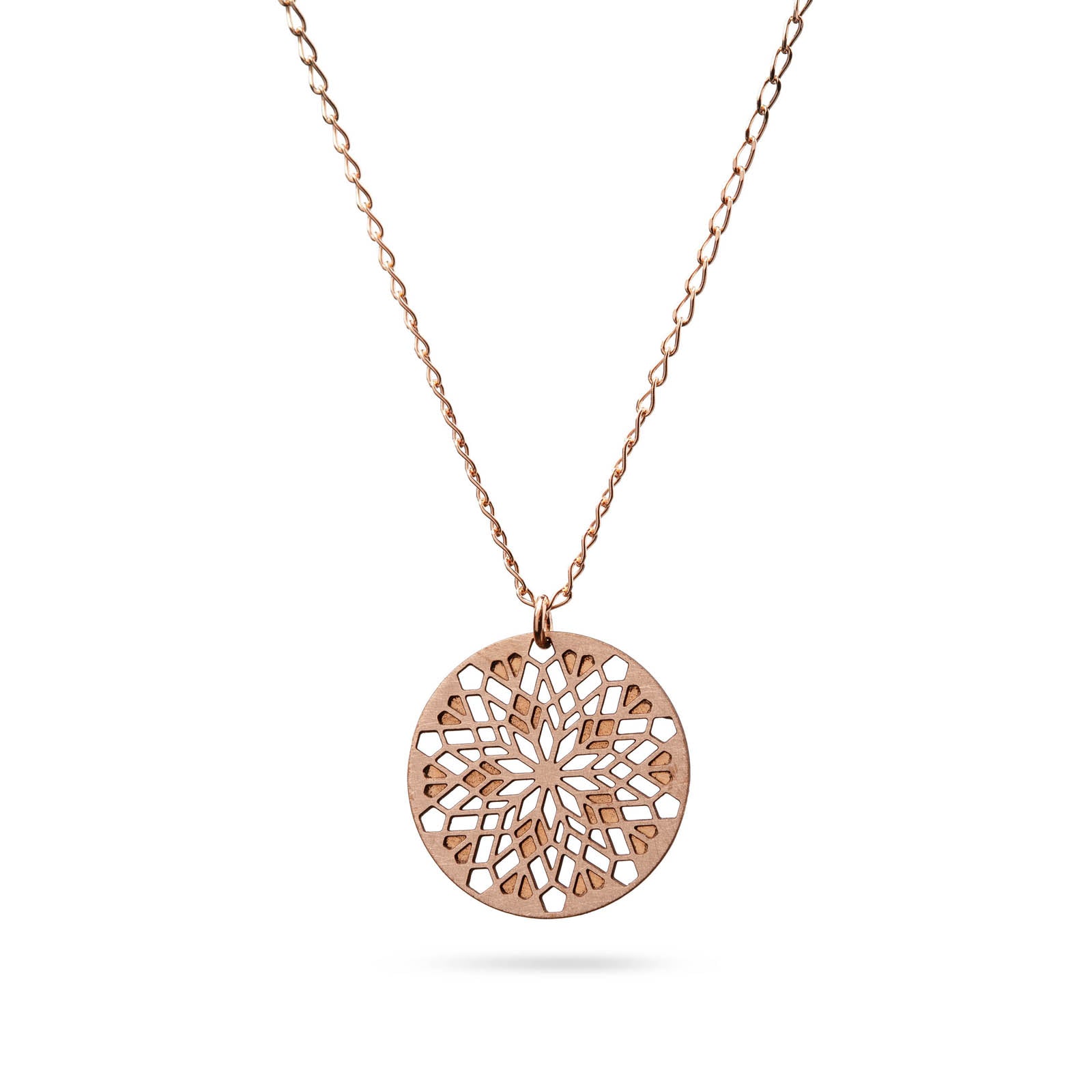 Mandala Anhänger "Viola" | Bronze