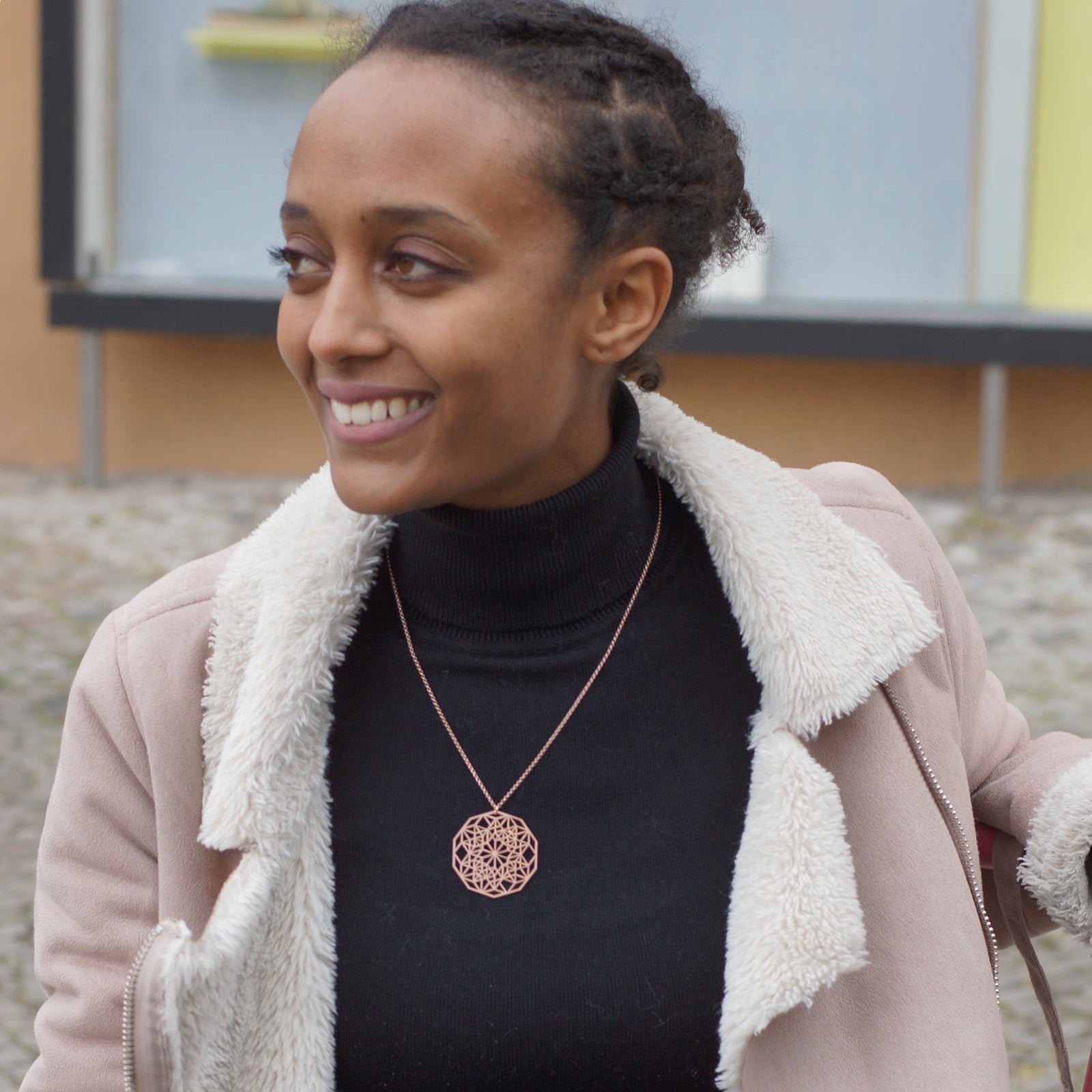 Besondere Kette "Insignia" Roségold