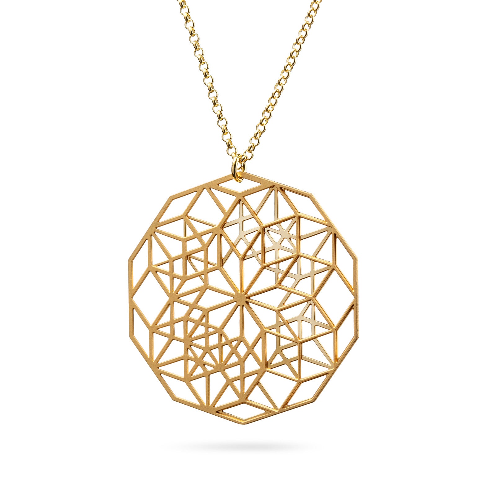 Besondere Kette "Insignia" vergoldet