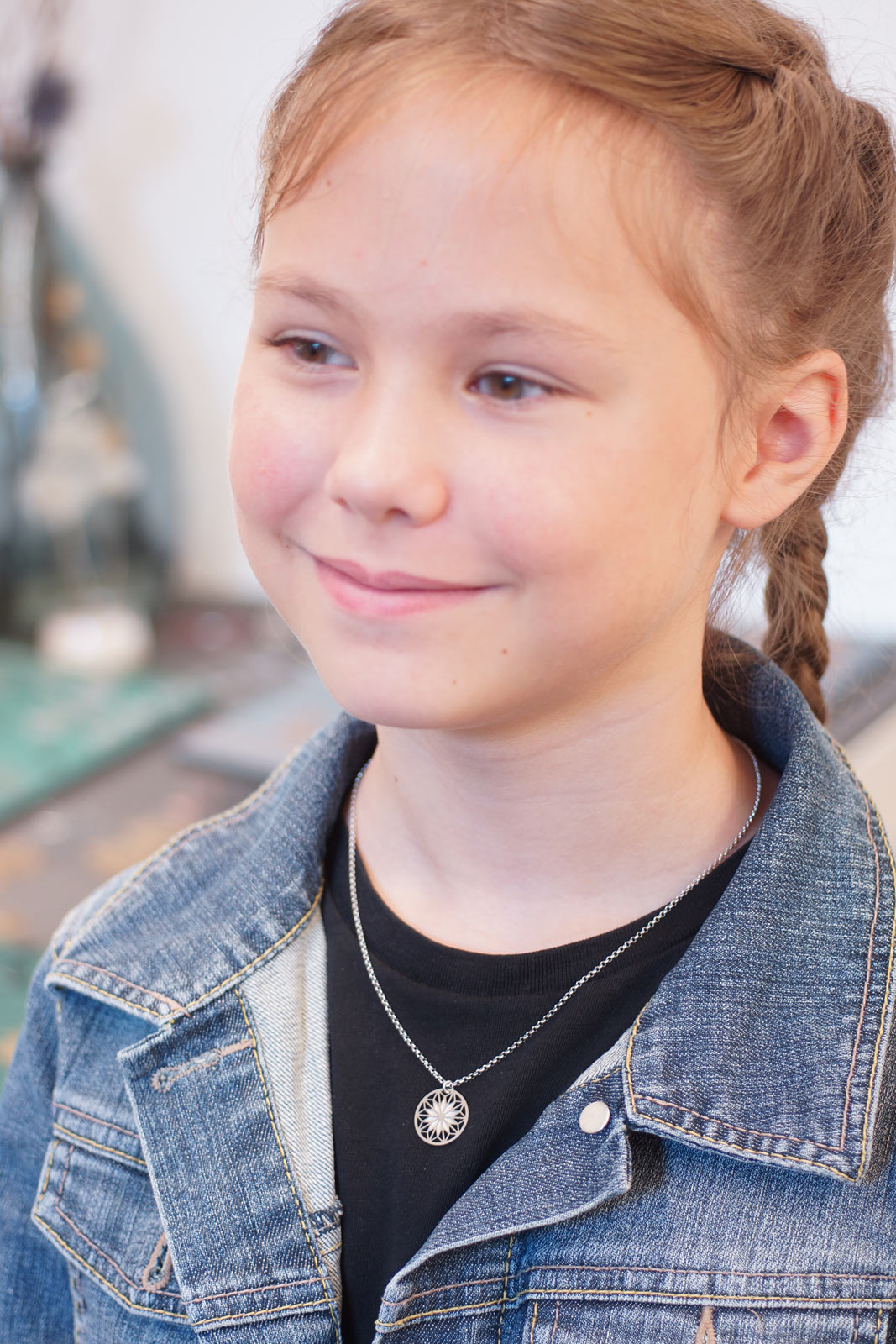 Filigraner Mandala Anhänger | Edelstahl