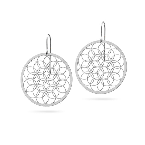 Ohrringe Flower of life | Blume des Lebens