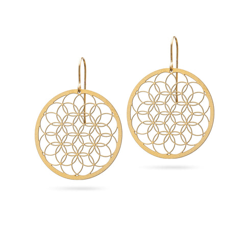 Ohrringe Flower of life | Blume des Lebens