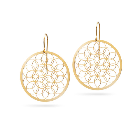 Ohrringe Flower of life | Blume des Lebens