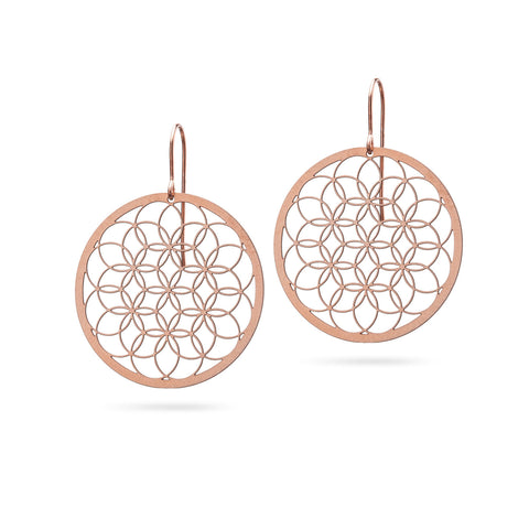 Ohrringe Flower of life | Blume des Lebens
