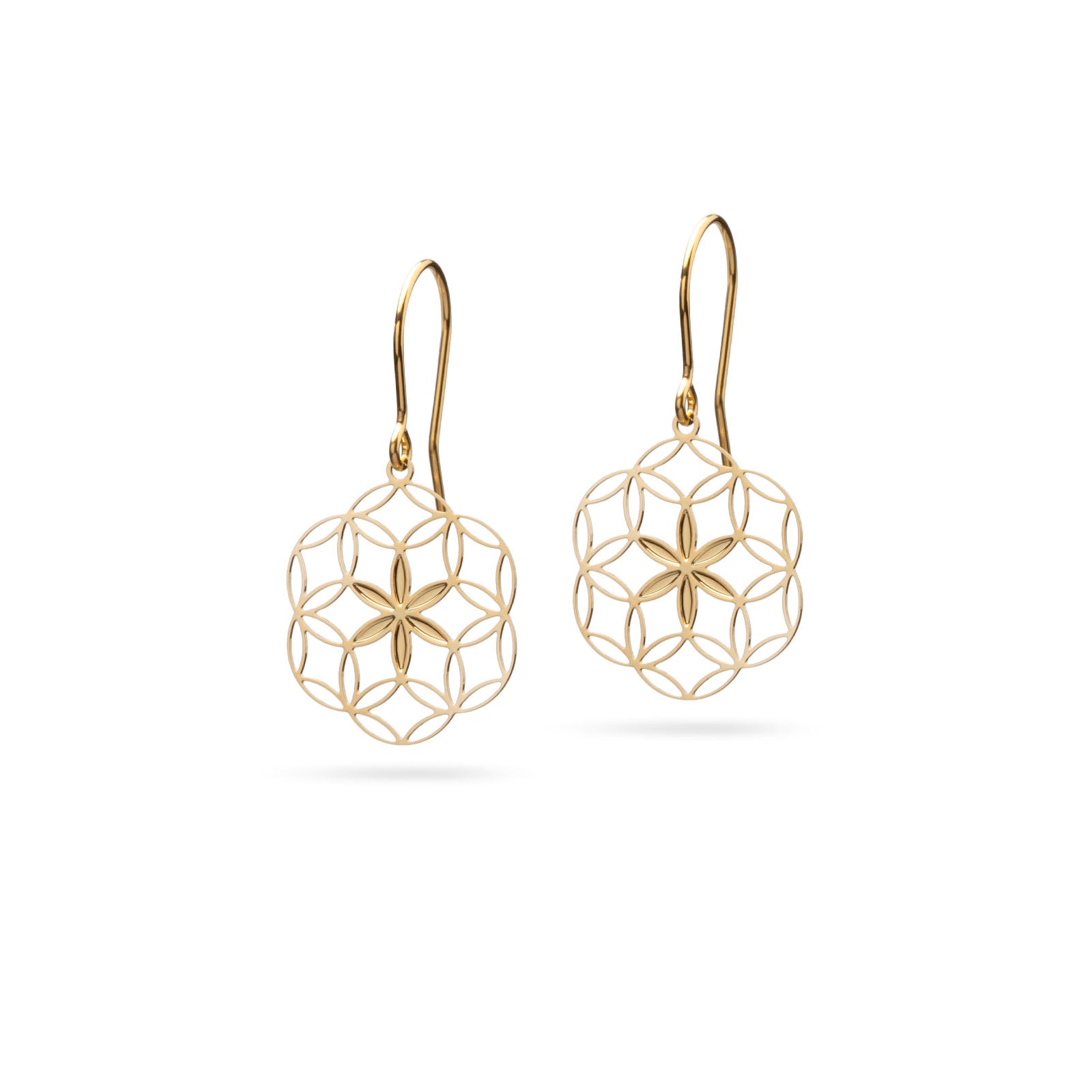 Samen des Lebens V1 | vergoldet glänzend