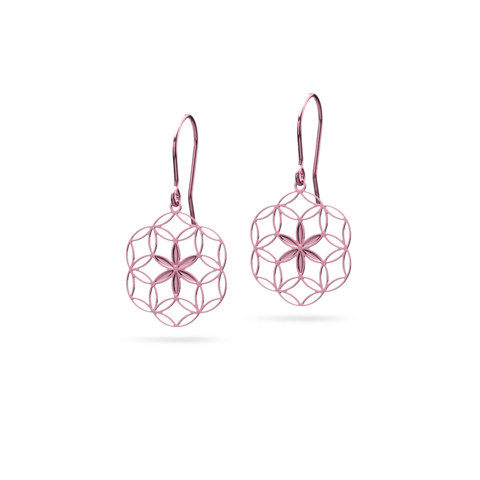 Samen des Lebens V1 | rosévergoldet matt