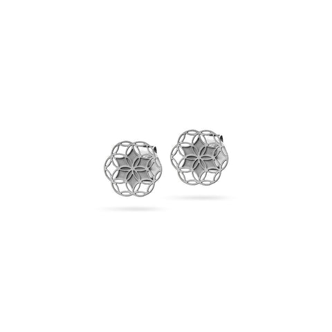 Filigraner Seed of Life Ohrstecker