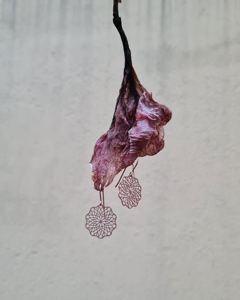 Filigrane Ornament Ohrringe