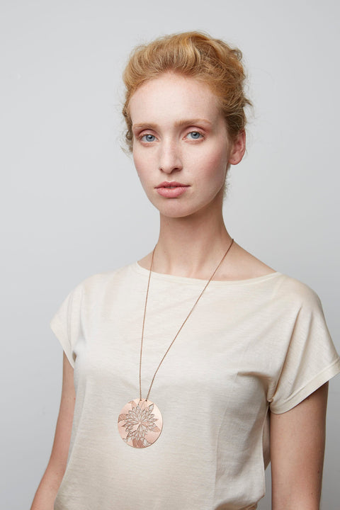 Ausgefallene Kette "Dreamcatcher" | vergoldet - Ausgefallener Designerschmuck, bracelets/Armbänder, earrings/Ohrringe, necklaces/Ketten